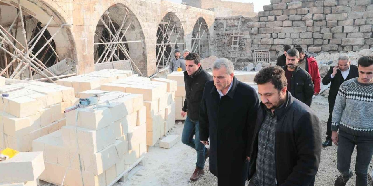 Şanlıurfa’da bir tarihi han daha turizme kazandırılıyor