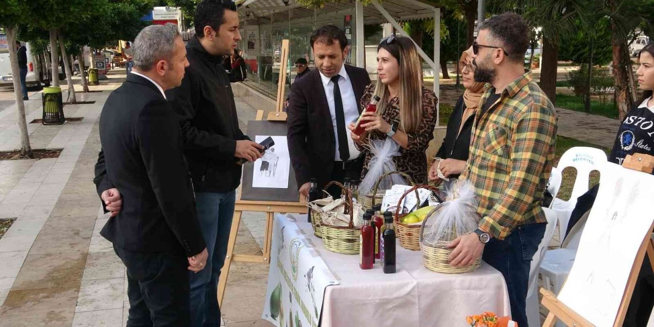 Öğrencilerin hazırladıkları ürünler görücüye çıktı