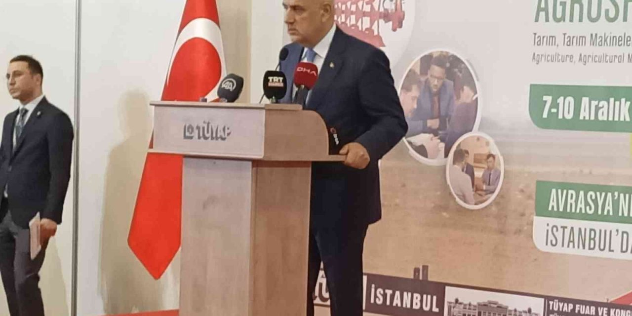 Tarım ve Orman Bakanı Kirişci: Bitkisel üretimde rekor hedef 127 milyon ton