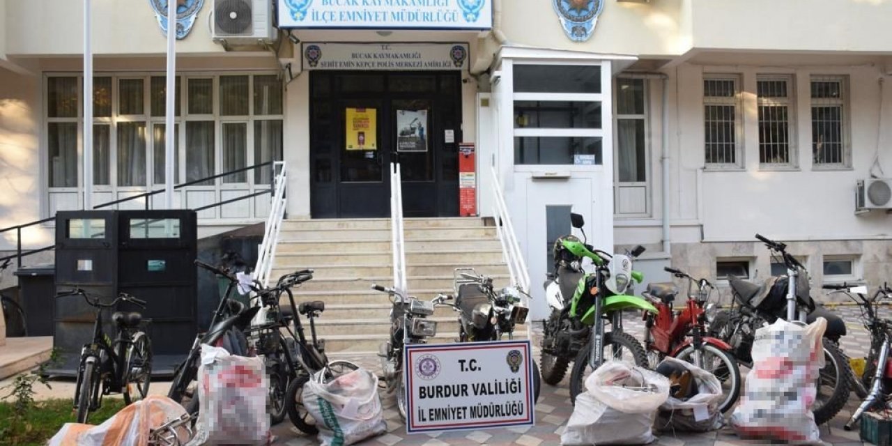 Burdur’da 4 hırsızlık şüphelisi tutuklandı