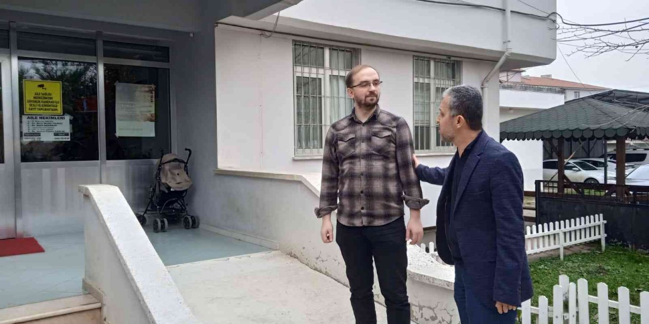 Depremden sonra sağlık tesislerinde çalışmalar durmadı