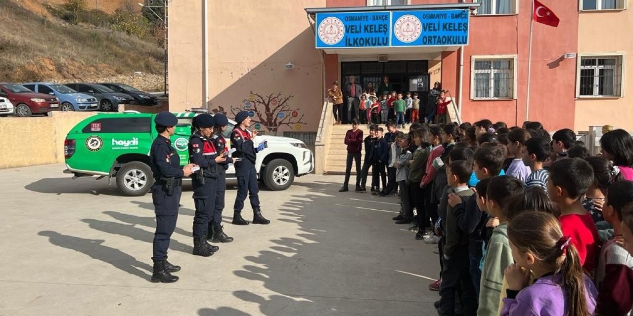 Osmaniye’de öğrencilere farkındalık eğitimi