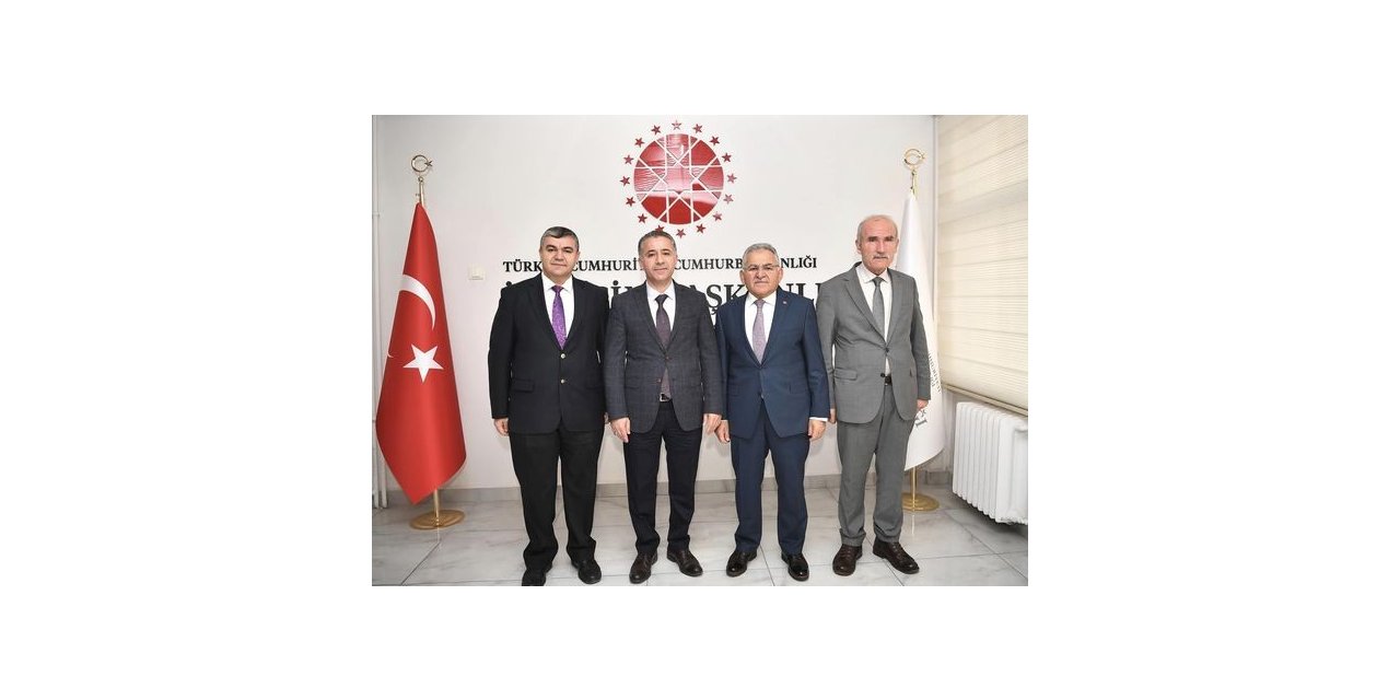 Büyükkılıç’tan Cumhurbaşkanlığı İletişim Başkanlığı Kayseri Bölge Müdürlüğü’ne ziyaret