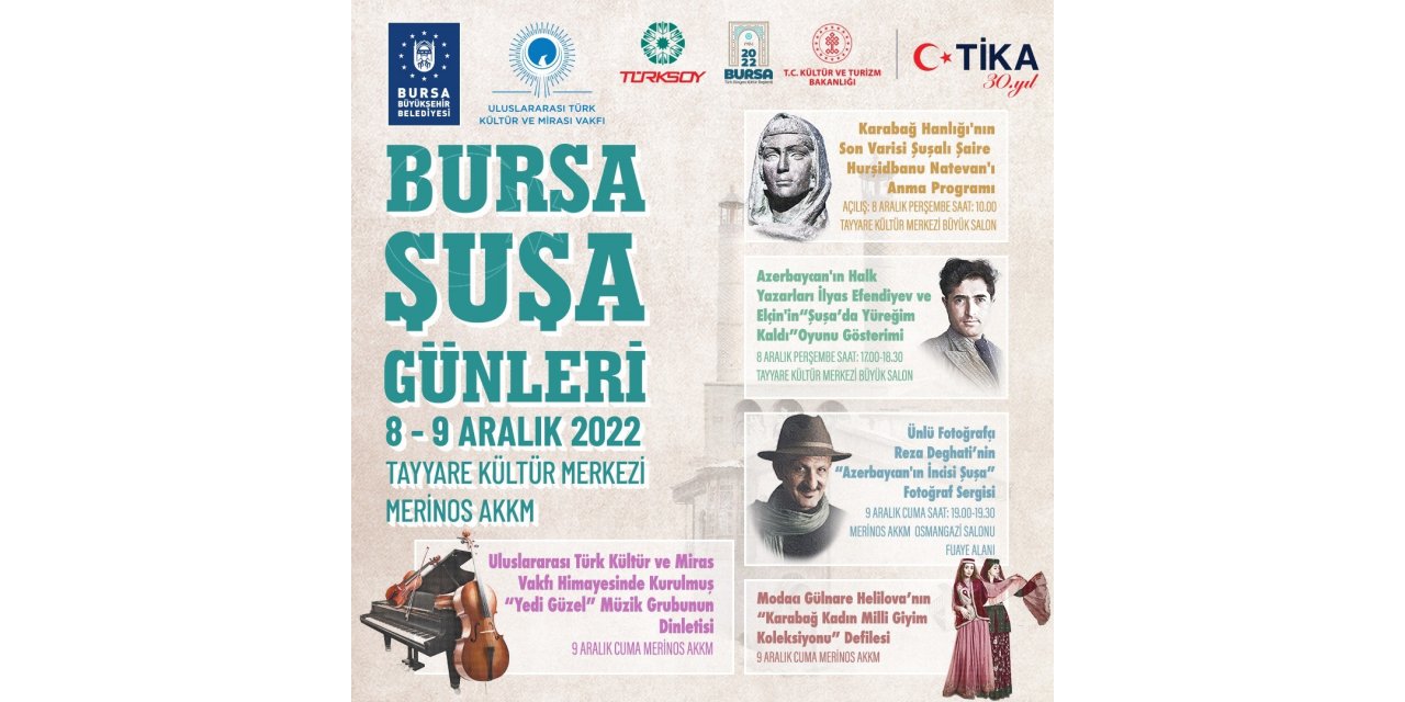 Bursa’da Şuşa günleri