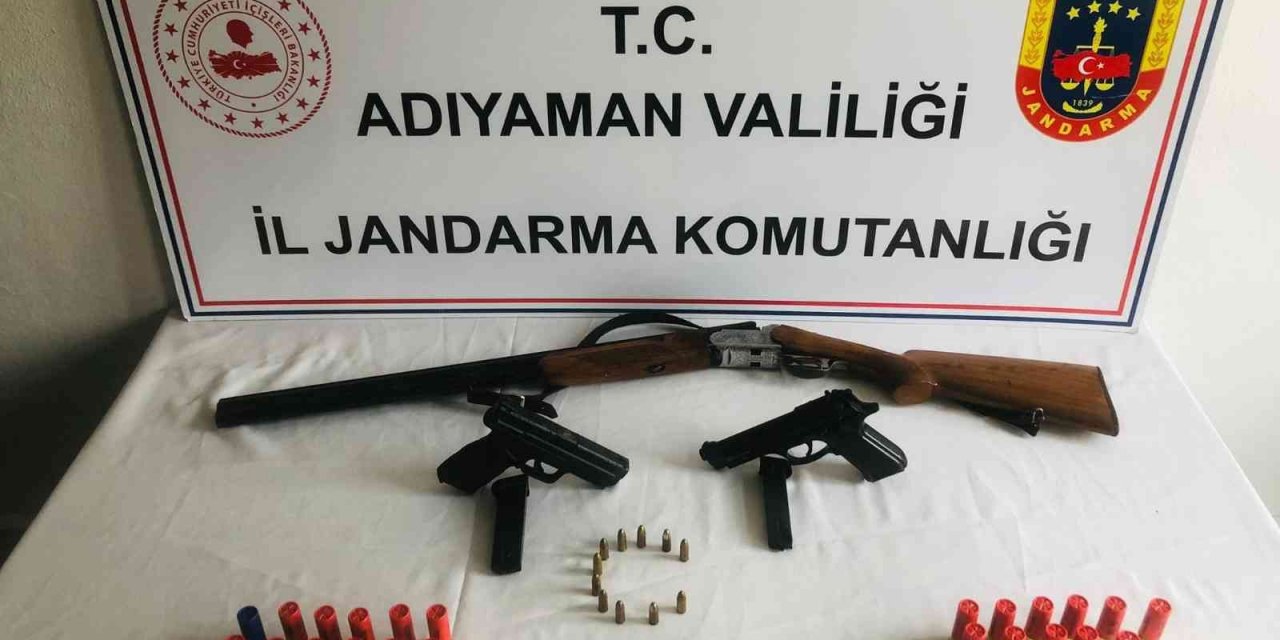 Jandarma ekiplerinden silah operasyonu