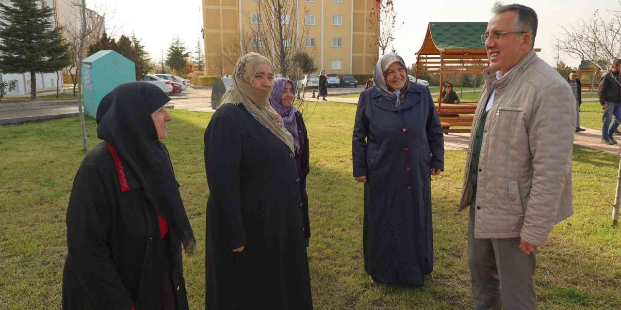 Belediye Başkanı Savran vatandaşlarla dev parkta bir araya geldi, yeni müjde verdi