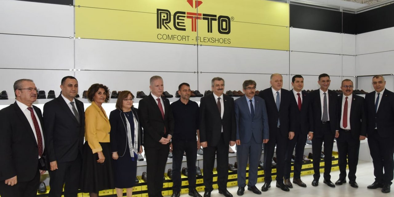 34. GAPSHOES uluslararası ayakkabı fuarı törenle açıldı