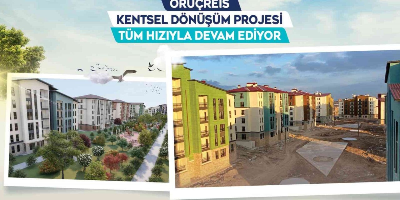 Büyükşehir’in Oruçreis Kentsel Dönüşüm Projesi’nde yüzler gülüyor