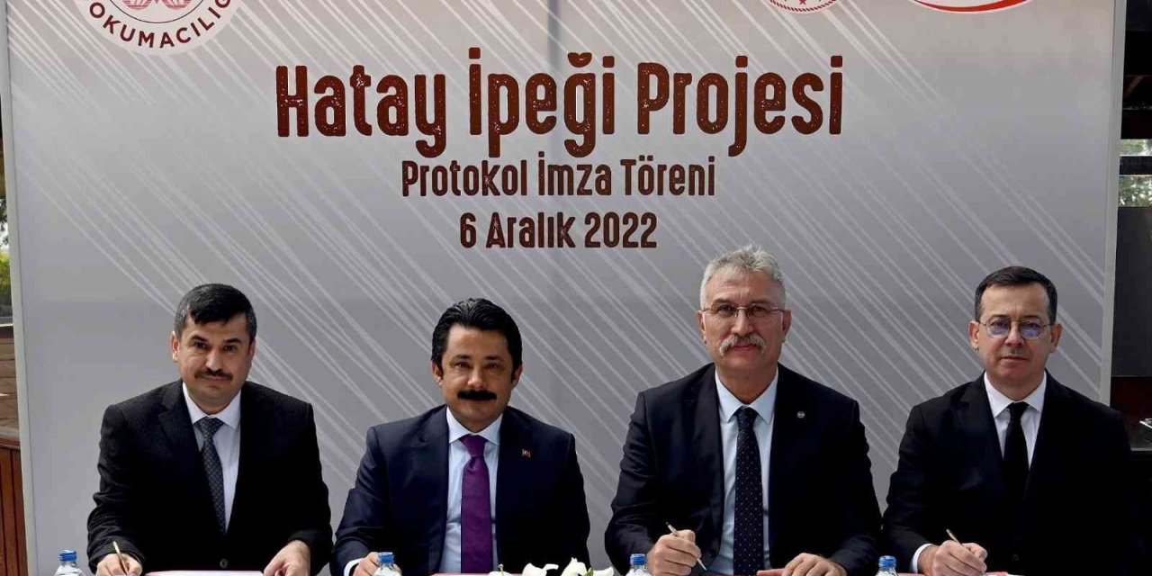 İsdemir, Hatay İpeği’nin yaygınlaştırılmasına destek veriyor