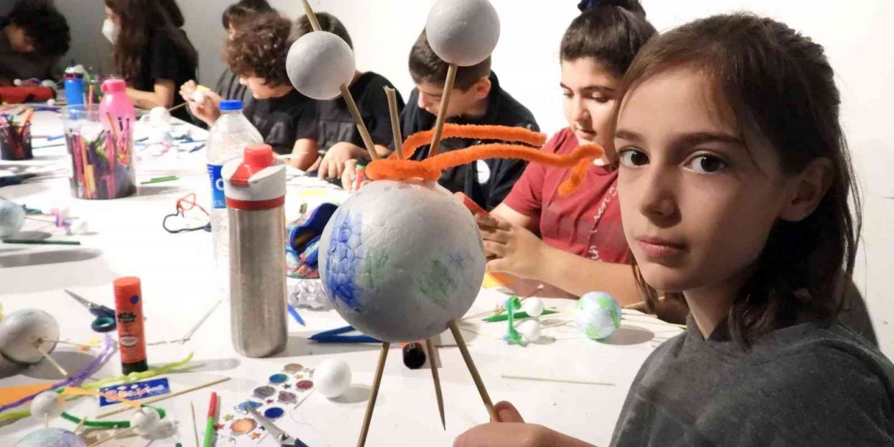 Öğrencilerden Astronomi Atölyesi’ne yoğun ilgi