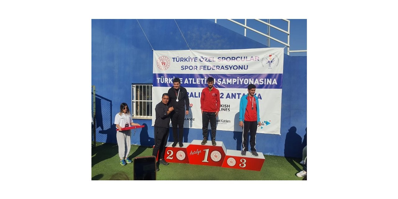 Özel sporcuların Türkiye şampiyonası başarısı