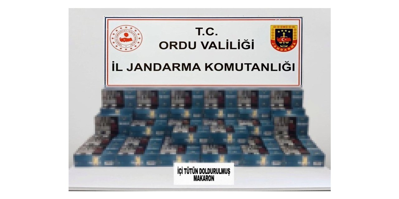 Jandarma ekiplerinden uyuşturucu ve kaçak tütün operasyonu