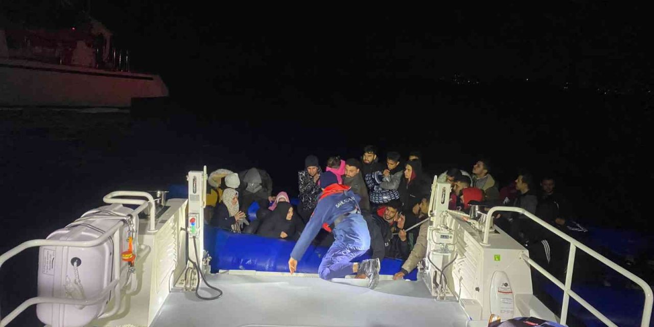 Bodrum’da 37 düzensiz göçmen yakalandı