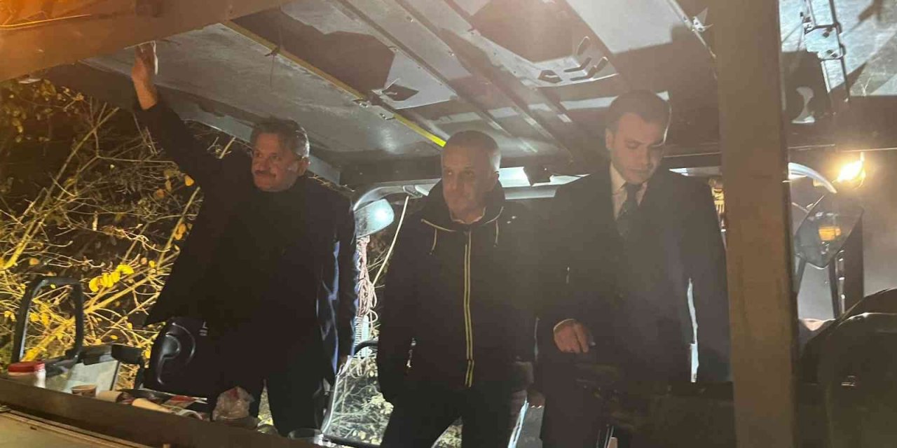 3 kilometrelik yol beton oluyor