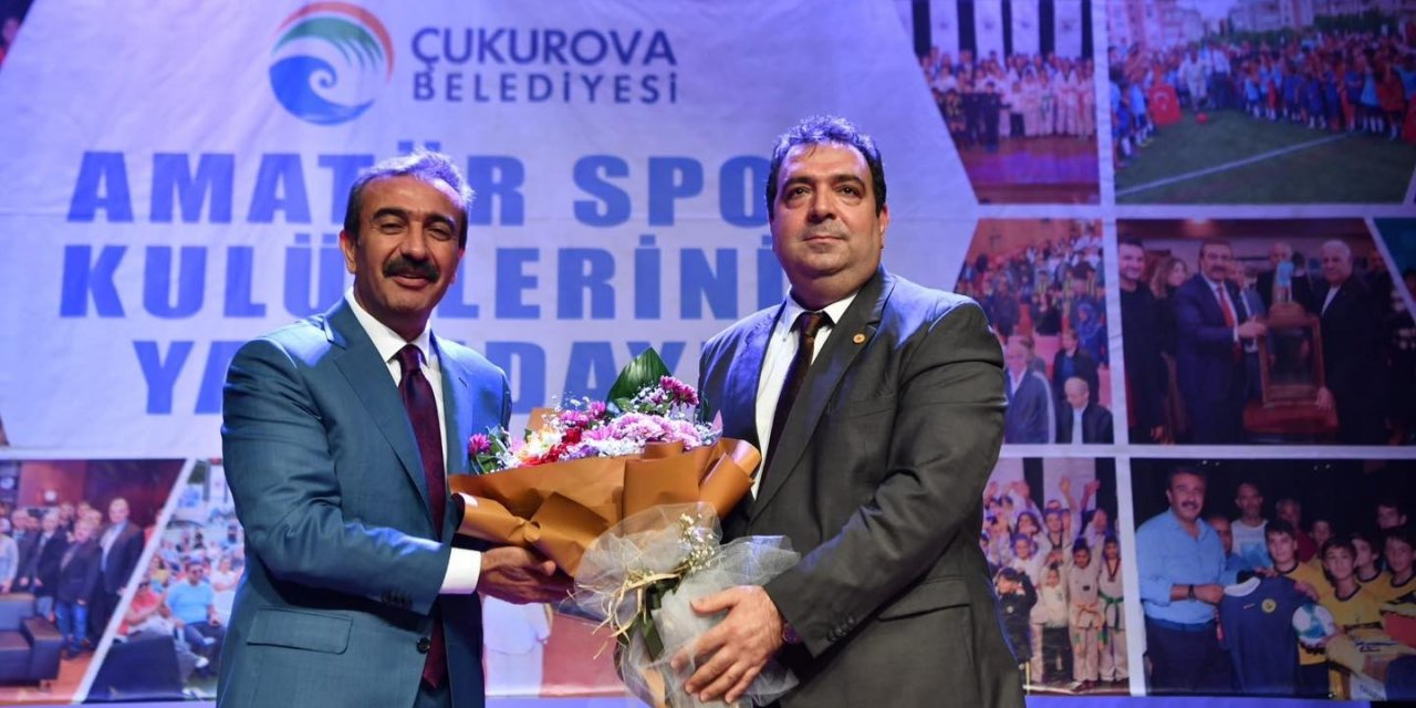 Çukurova Belediyesinden amatörlere 600 bin TL’lik destek