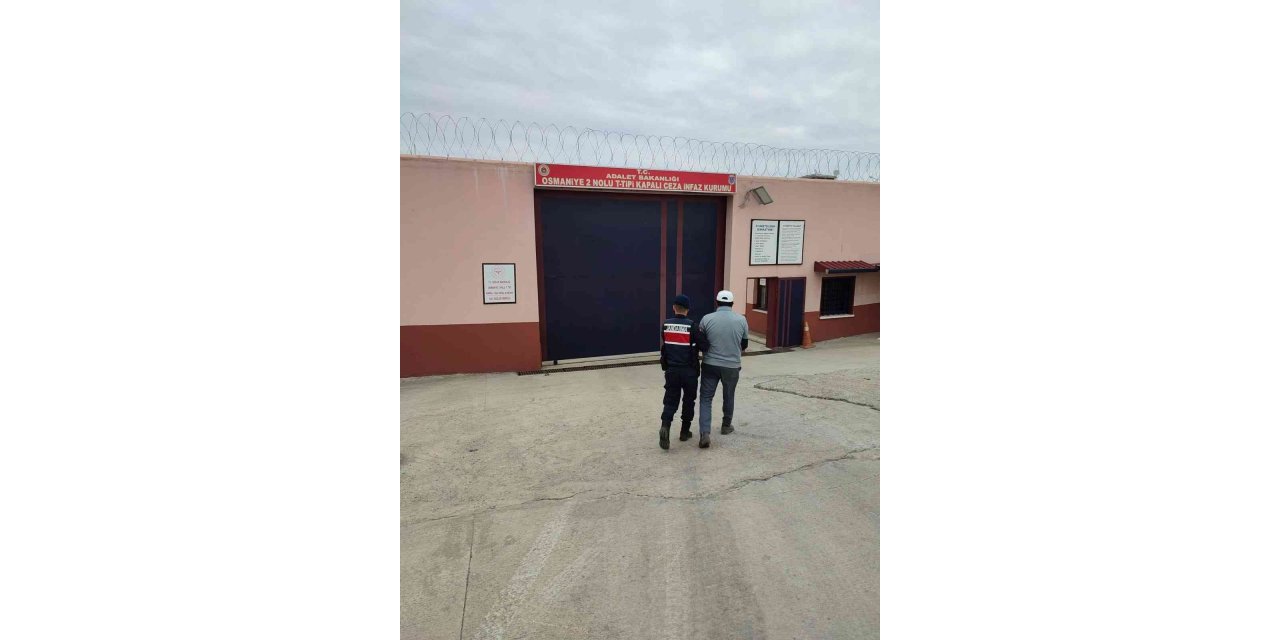 Osmaniye’de 4 yıl hapis cezasıyla aranan hükümlü yakalandı