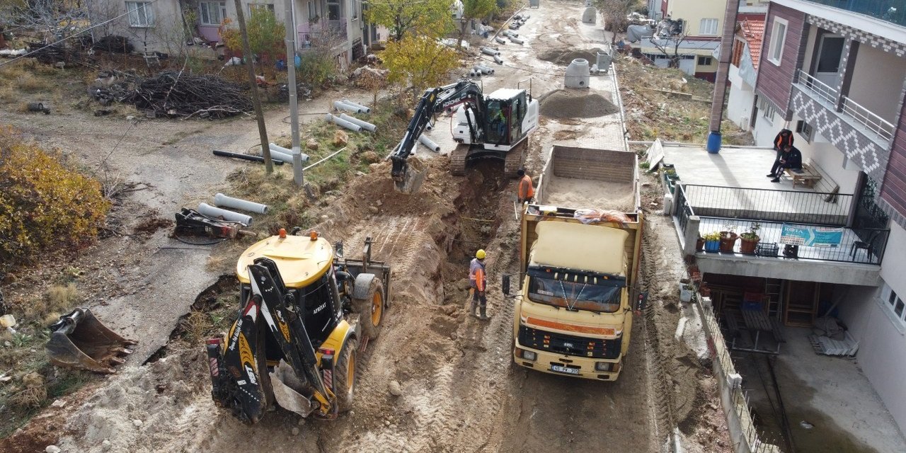 Demirci’de altyapı dönüşümü devam ediyor