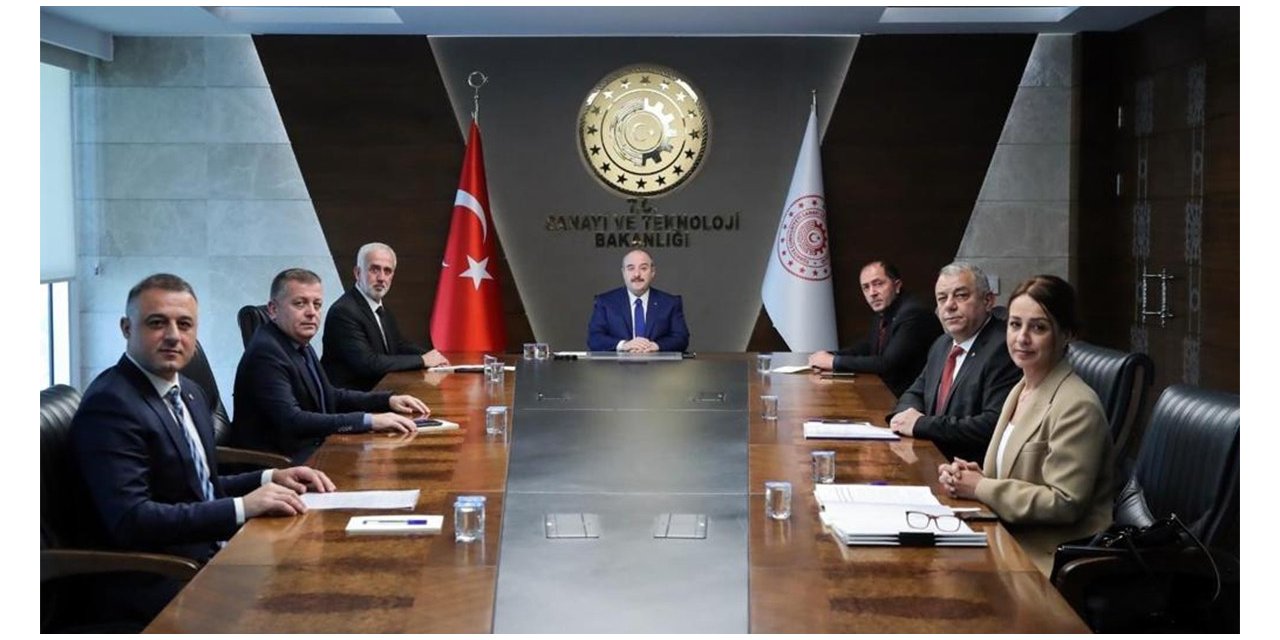 Sanayi kentsel dönüşüm için Varank’la görüştüler