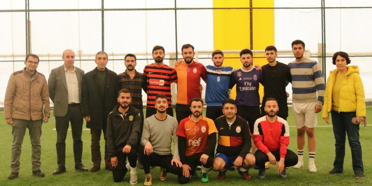 Öğrenciler spor ile stres atıyor