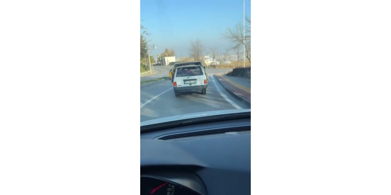 Bursa’da tehlikeli taşımacılık