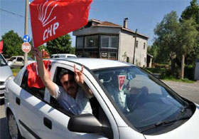 MHP'liler otobüs otobüs CHP mitinginde