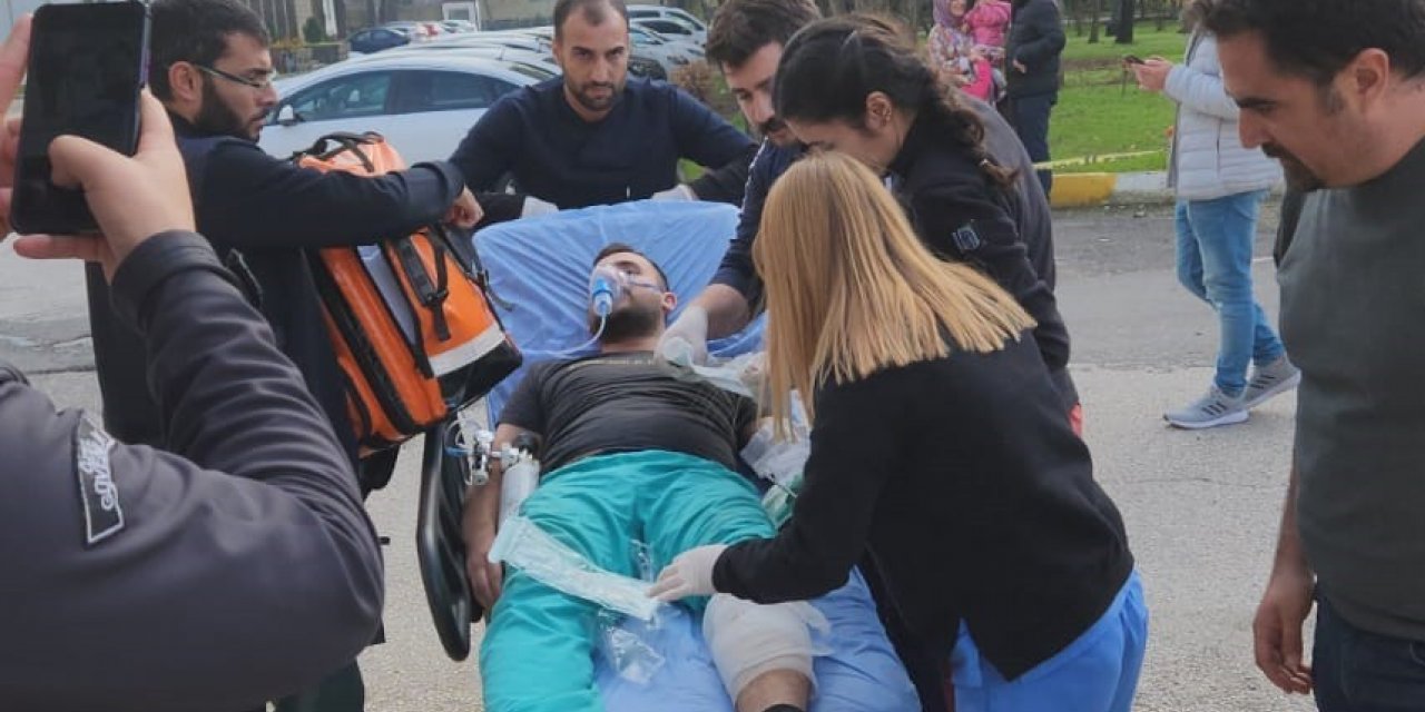 Diyarbakır itfaiyesinden yangın tatbikatı