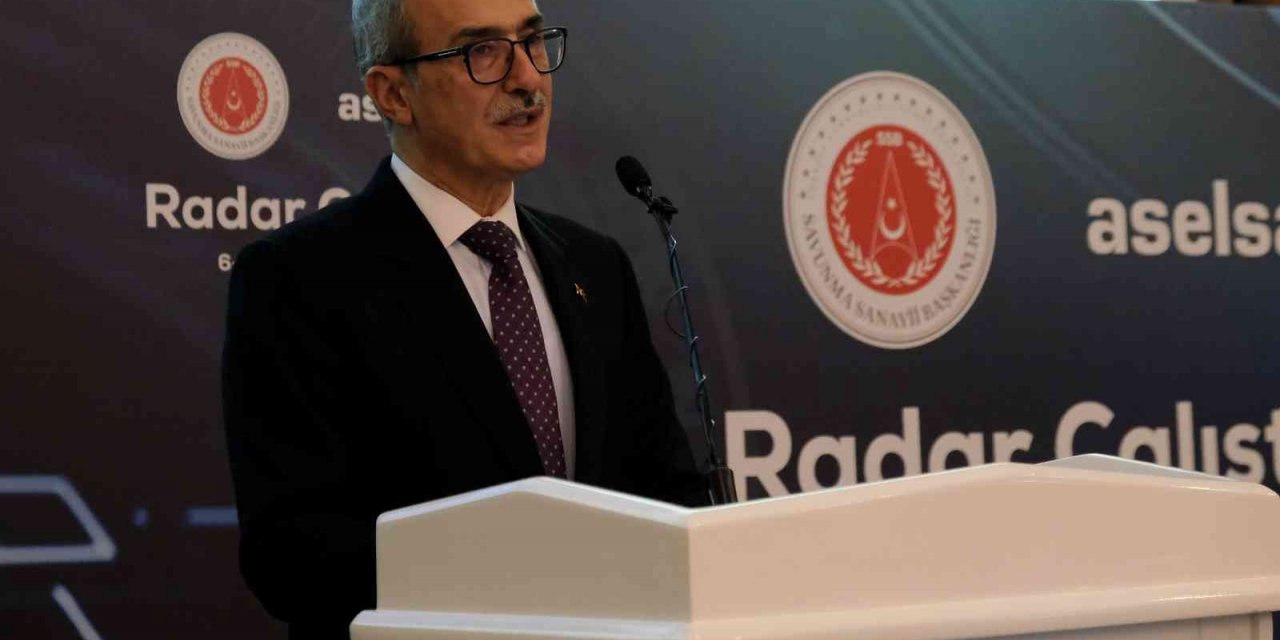 Savunma Sanayii Başkanı Demir yeni radar sistemlerinin müjdesini verdi