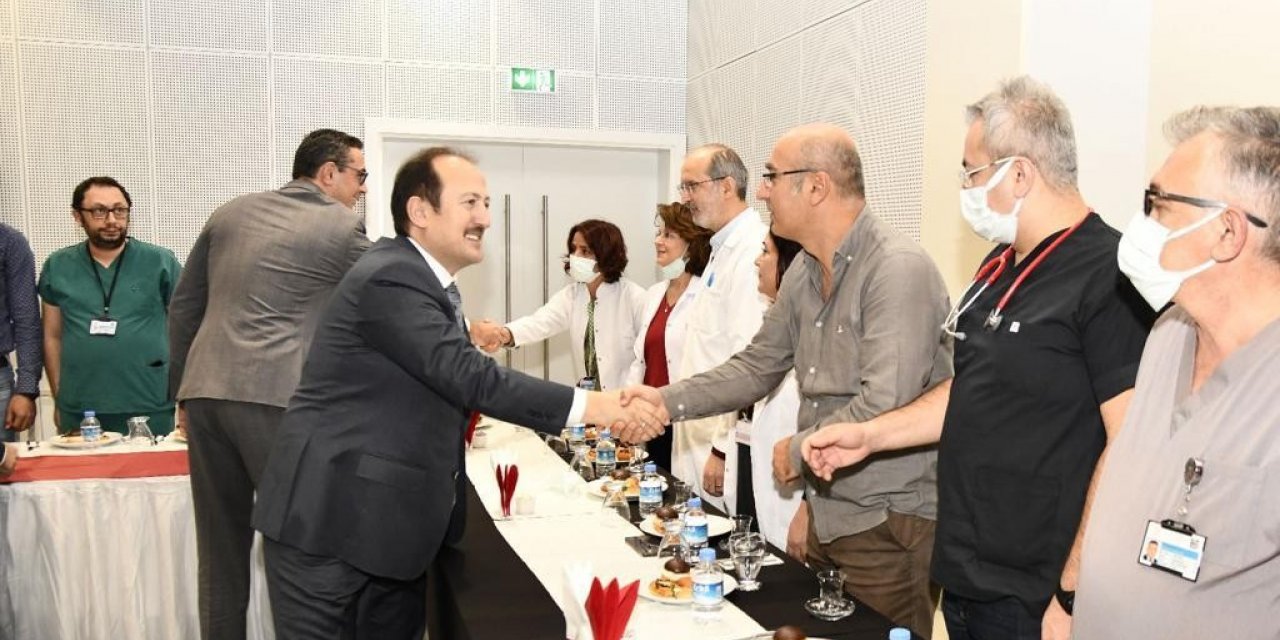 Vali Pehlivan: "Sağlık altyapımız iyi noktalarda"