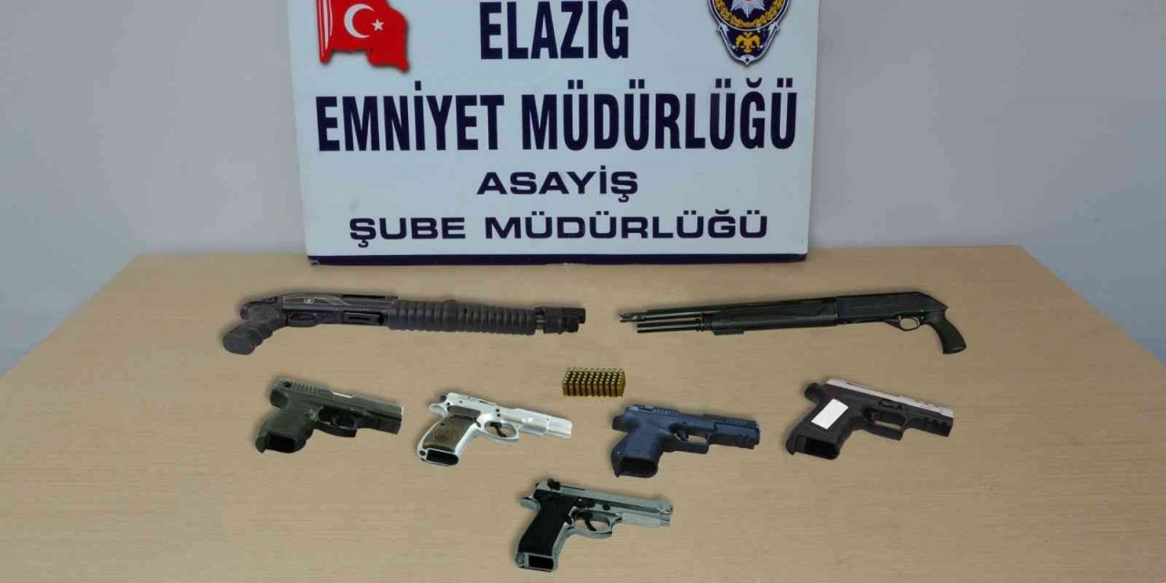 Elazığ’da asayiş ve şok uygulamaları: 25 kişi tutuklandı