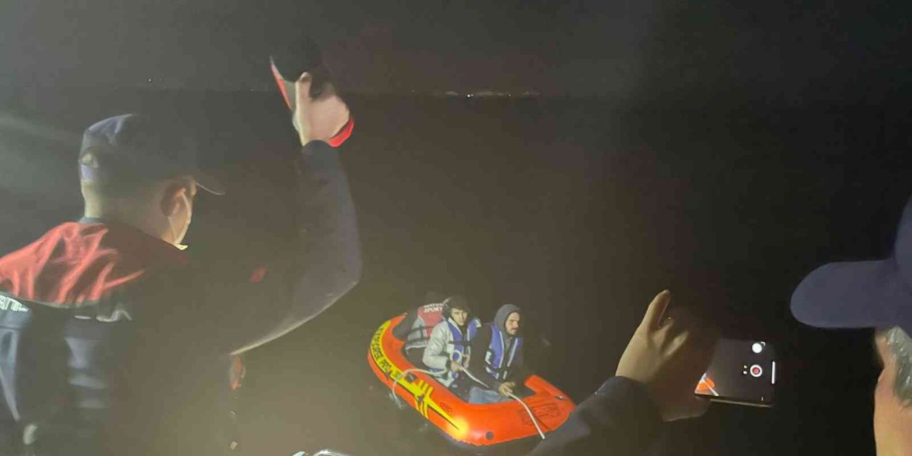 Yunanların ittiği 13 düzensiz göçmen Bodrum’da kurtarıldı