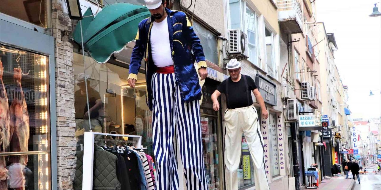 Tahta bacak cambazı baba-oğul Türkiye’de tek