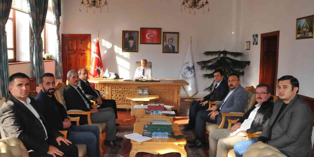 Akşehir Belediyesi’nde kış tedbirleri toplantısı