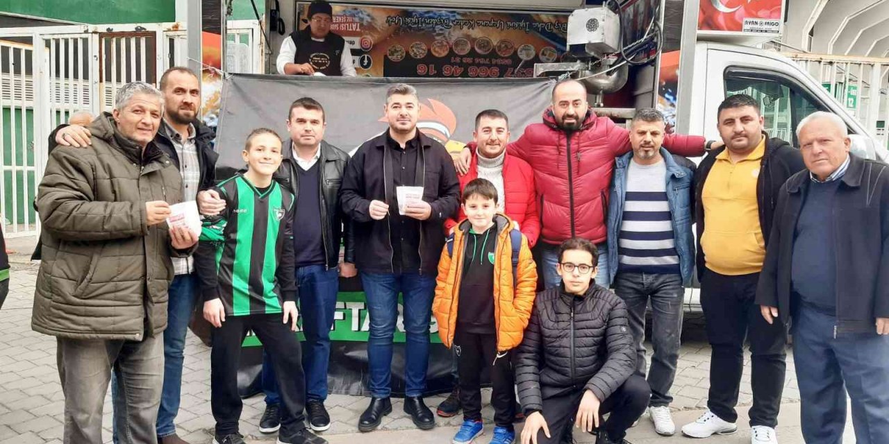 Denizlispor taraftarından lokma hayrı