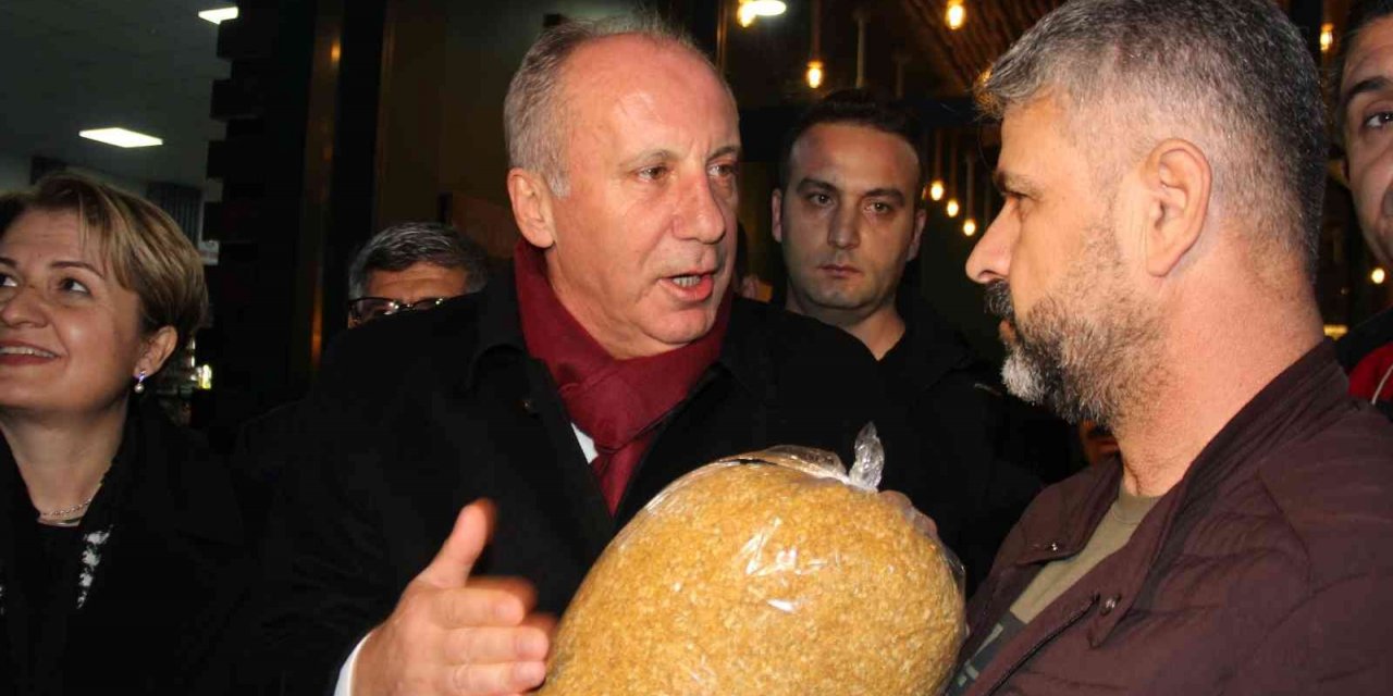 Muharrem İnce: “Ne Cumhur, ne Millet; tek yol Memleket”