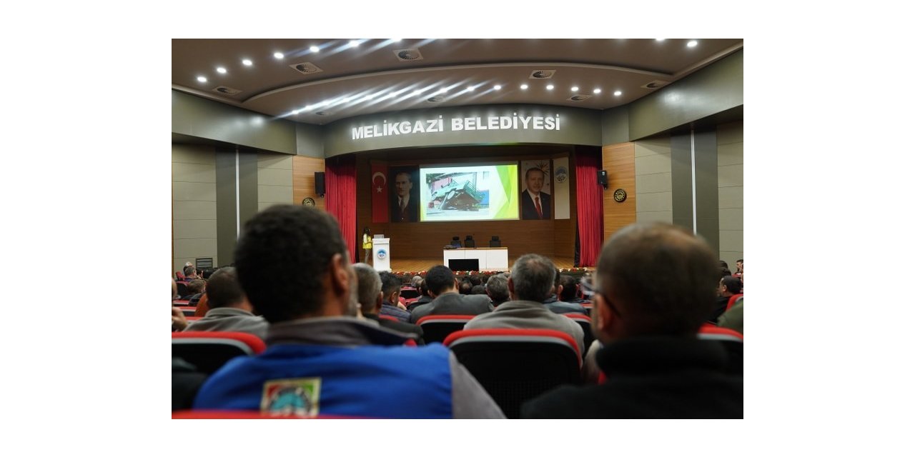 Melikgazi personeline İş Sağlığı Ve Güvenliği eğitimi