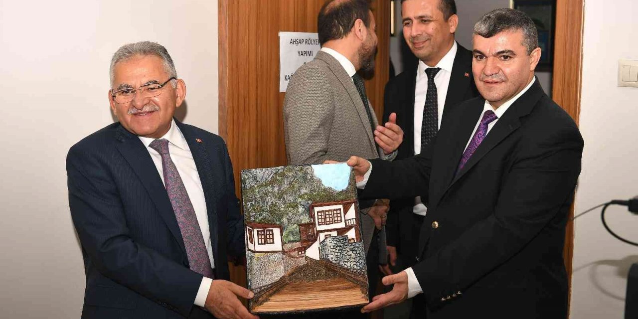 Büyükkılıç, KAYMEK Göz Nuru Tesisleri’nde kursiyerlerle buluştu