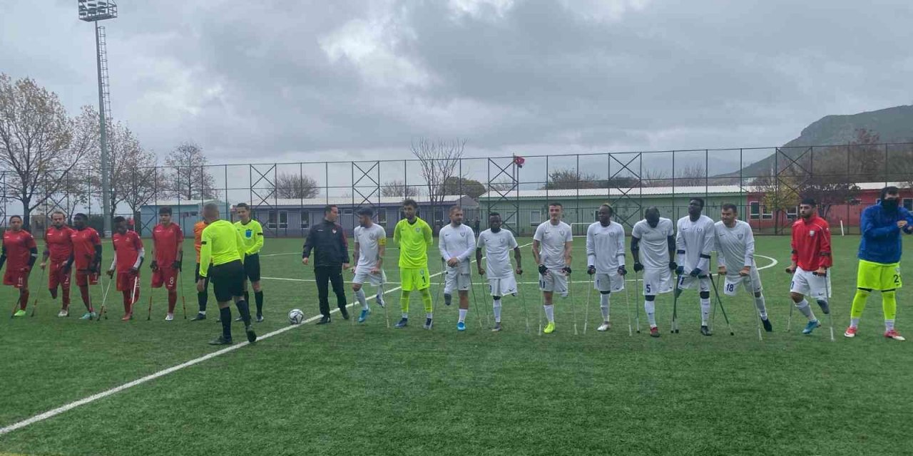 Şahinbey Ampute deplasmandan galibiyetle döndü