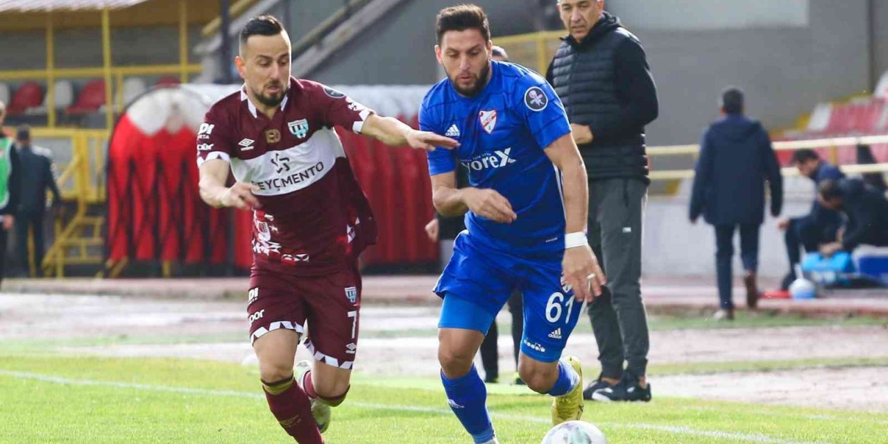 Spor Toto 1. Lig: Boluspor: 2 - Bandırmaspor: 2