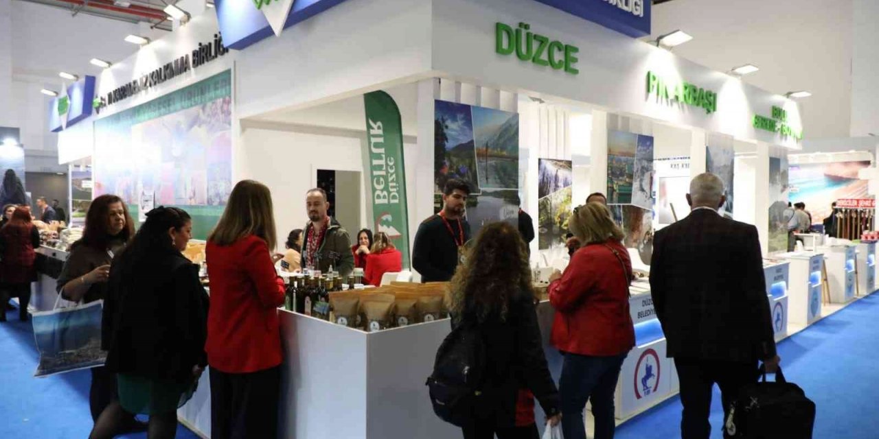 Düzce fuara bambaşka bir hava kattı
