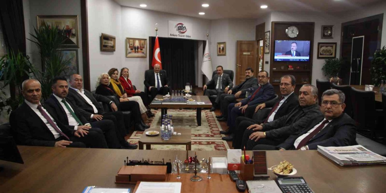 ATO Başkanı Baran: "Eskiden ’memur kenti’ olarak bilinen Ankara, bugün ticaret ve sanayi şehri haline dönüştü"