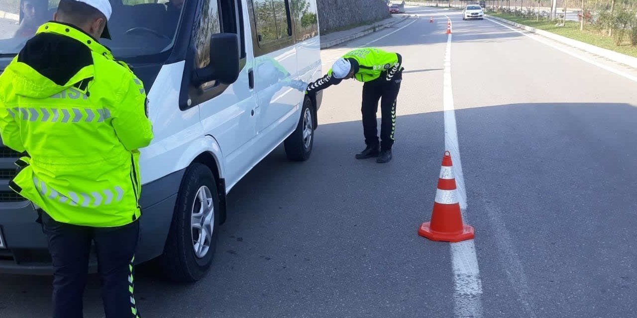 Samsun’da 3 günde 148 araç trafikten men edildi