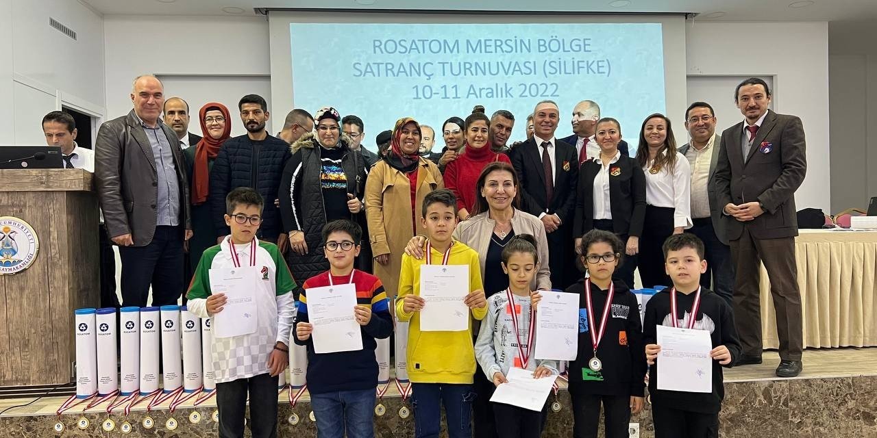 Rosatom Mersin Bölge Satranç Turnuvası devam ediyor