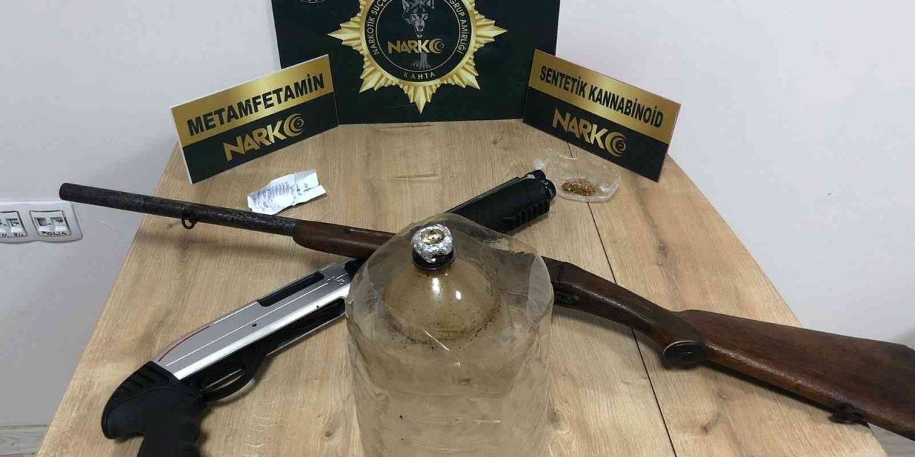 Kahta’da çiftliğe uyuşturucu operasyonu: 1 tutuklama