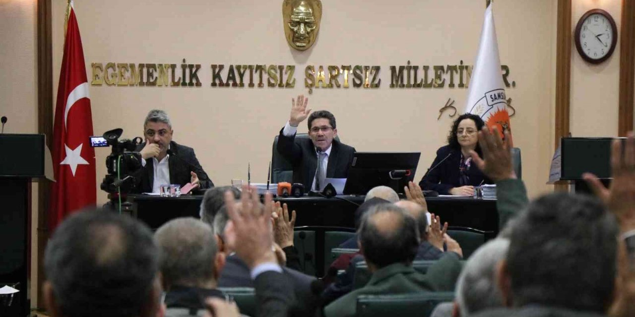Samsun Büyükşehir Belediye Meclisi Aralık ayı toplantısında 48 gündem maddesi oy birliğiyle kabul edildi