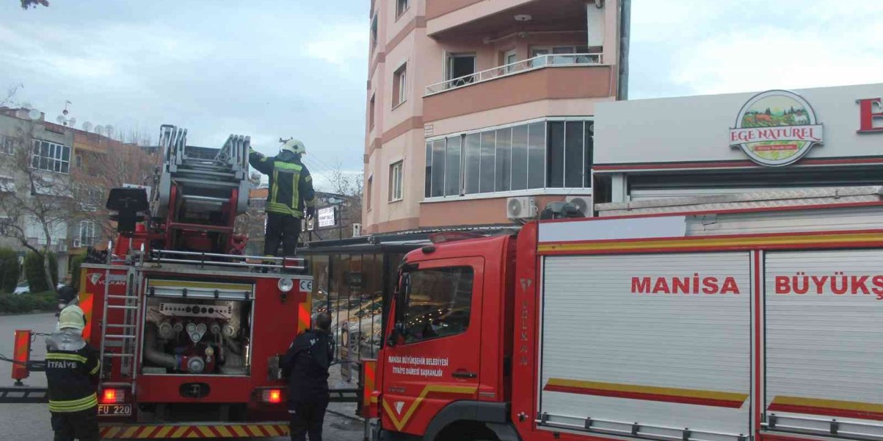 İş yerinde yangın paniği