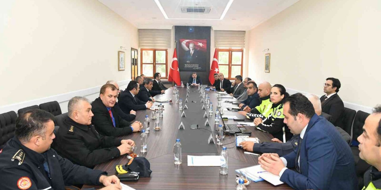 Muğla’da kış trafik tedbirleri toplantısı