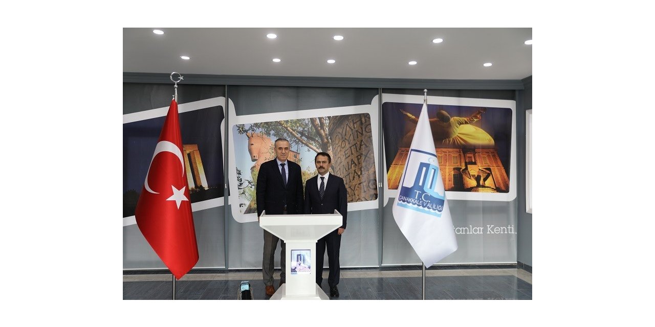 Türkiye’nin Kanberra Yeni Büyükelçisi Ufuk Gezer’den, Vali İlhami Aktaş’a ziyaret