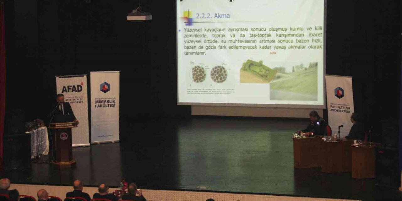 ’Heyelanı engellemek mümkün değil ama insana etkisini azaltmak mümkün’