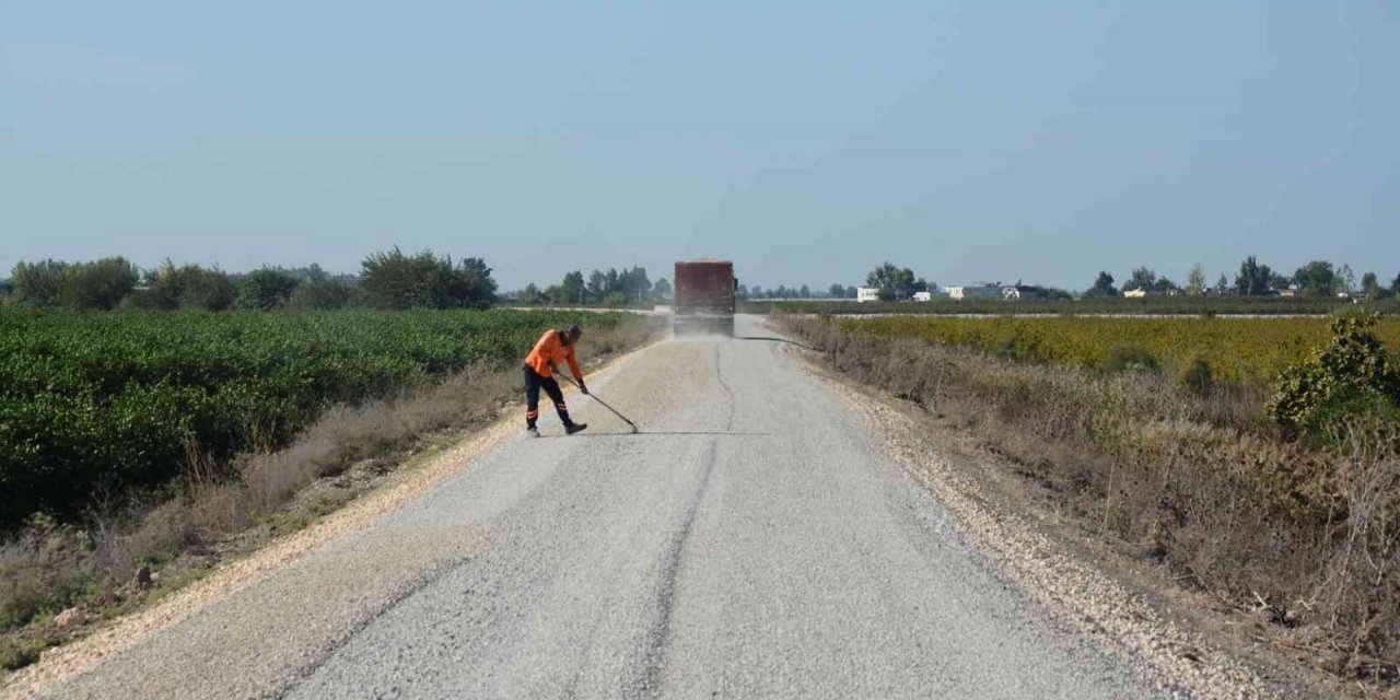 Tarsus’ta 19 kilometrelik yol tamamlandı
