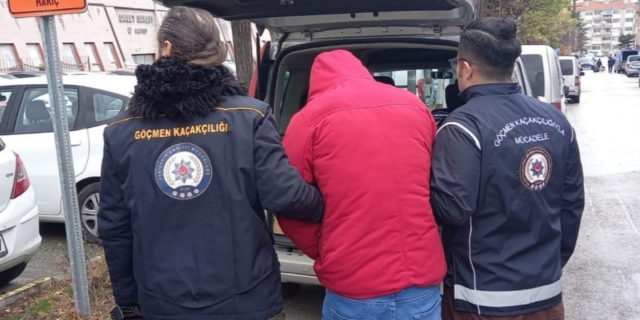 Eskişehir’de 9 düzensiz göçmen yakalandı